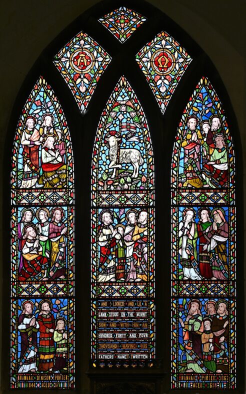 Caistor Rune Caistor, SS. Peter & Paul, Lady Chapel, East Window - Society for ...