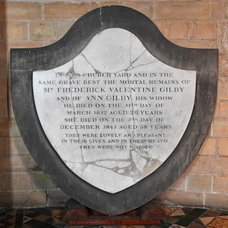 Rigsby, St James, Chancel, Memorial - Society for Lincolnshire History ...