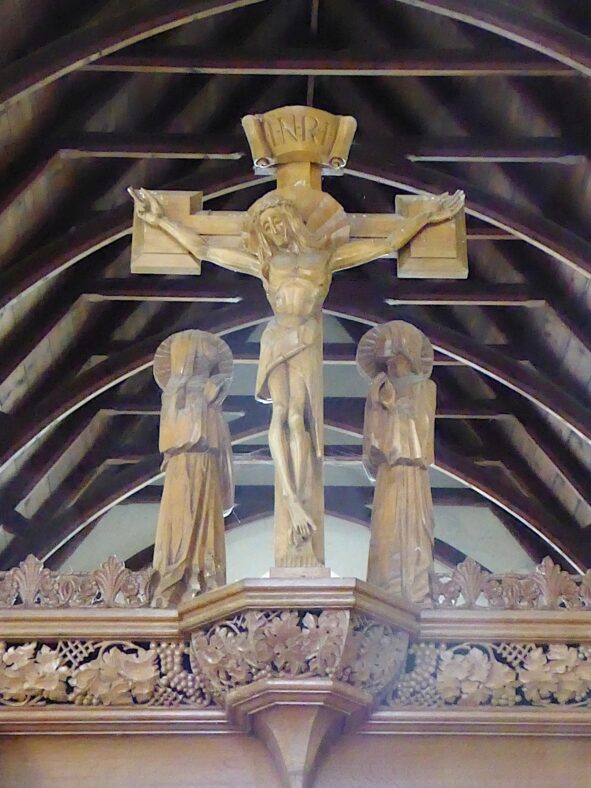 Saleby, St Margaret, Chancel Arch, Rood - Society for Lincolnshire ...