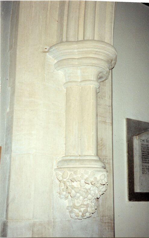 Harrington, St Mary, Chancel Arch Colonettes - Society for Lincolnshire ...